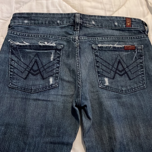 7 For All Mankind Lexie ‘A’ Pocket 💜 - Picture 2 of 8